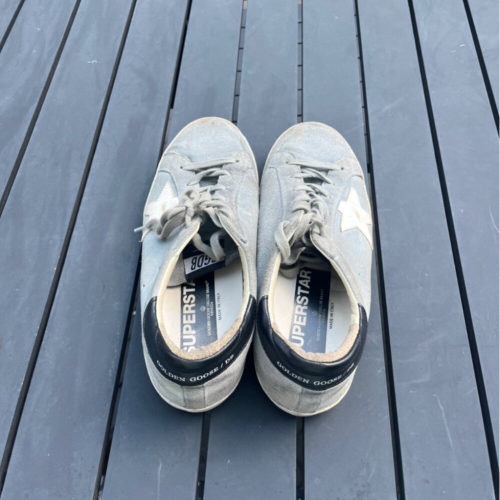 Women's GOLDEN GOOSE Distressed Suede Trainers